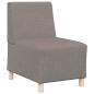 Preview: Sessel Taupe 55 cm Stoff