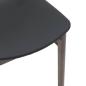 Preview: Esszimmerstühle mit Kissen 2 Stk. Braun Massivholz Gummibaum