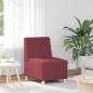 Preview: ARDEBO.de - Sessel Weinrot 55 cm Stoff