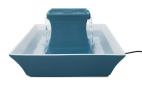 Preview: ARDEBO.de PetSafe Trinkbrunnen Drinkwell Pagoda blau