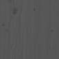 Preview: Wandschrank Grau 100x30x35 cm Massivholz Kiefer