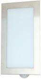 Preview: CMD Aqua Long Außenwandleuchte mit Bewegungsmelder, 230V, 60W, E37, edelstahl (28/BM)