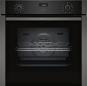 Preview: ARDEBO.de Neff B1ACE2AG3 N50 A+ Einbaubackofen, 59,4 cm breit, 71 L, Kindersicherung, Pizzafunktion, Schnellaufheizen, 7 Heizarten, Graphite-Grey