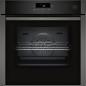 Preview: ARDEBO.de Neff B6AVJ7AG3 N50 A+ Einbaubackofen, 59,4 cm breit, 71 L, Pyrolyse, 8 Heizarten, TouchControl, Grillfunktion, Kindersicherung, Hide Tür, Air Fry, Graphite-Grey