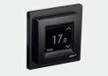 Preview: ARDEBO.de Devi DEVIregTouch, UP Uhren-Thermostat, 16A, 230V, mit Rahmen, schwarz (140F1069)