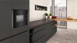 Preview: Neff HLAGD53G0 N50 Einbau Mikrowelle, 59,4 cm breit, 25 L, Grillfunktion, 8 Automatikprogramme, Graphite-Grey