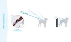 Preview: Curli Vario Comfort Leash Fuchsia S