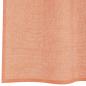 Preview: Voile Vorhänge mit Schlaufen 2 Stk. Terrakottarot 140x140 cm