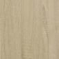Preview: Mikrowellenumbauschrank Sonoma-Eiche 60x57x207 cm Holzwerkstoff