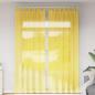 Preview: ARDEBO.de - Voile Vorhänge mit Schlaufen 2 Stk. Gelb 140x260 cm