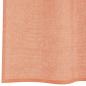 Preview: Voile Vorhänge mit Schlaufen 2 Stk. Terrakottarot 140x175 cm