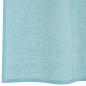 Preview: Voile Vorhänge mit Schlaufen 2 Stk. Türkis 140x260 cm