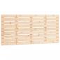 Preview: Wand-Kopfteil 141x3x63 cm Massivholz Kiefer