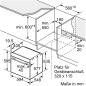 Preview: Siemens HS758G3B1 iQ700 A+ Einbau-Dampfbackofen, 60 cm breit, 71 L, cookControl Pro, Sprachsteuerung, Kindersicherung, 22 Heizarten, Schwarz
