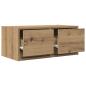 Preview: ARDEBO.de - TV-Schränke 2 Stk. Artisan-Eiche 60x31x25,5 cm Holzwerkstoff