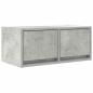 Preview: TV-Schrank Betongrau 60x31x25,5 cm Holzwerkstoff