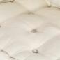 Preview: Pouf Modular Creme 70x70x54 cm Stoff