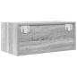 Preview: TV-Schrank Grau Sonoma 60x31x25,5 cm Holzwerkstoff
