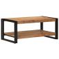 Preview: Couchtisch 90x50x38 cm Massivholz Akazie