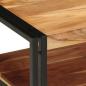 Preview: Couchtisch 90x50x38 cm Massivholz Akazie