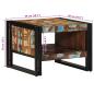 Preview: Couchtisch Mehrfarbig 50x50x38 cm Altholz Massivholz