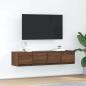 Preview: ARDEBO.de - TV-Schränke 2 Stk. Braun Eichen-Optik 60x31x25,5 cm