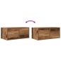 Preview: TV-Schrank Altholz-Optik 60x31x25,5 cm Holzwerkstoff