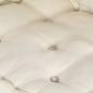 Preview: Pouf Modular Creme 70x70x54 cm Stoff