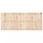 Preview: Wand-Kopfteil 140x3x60 cm Massivholz Kiefer