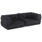 Preview: ARDEBO.de - Pouf Modular Anthrazit 140x70x36 cm Stoff