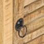 Preview: Nachttisch 40x30x50 cm Raues Mangoholz