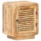 Preview: Nachttisch 40x30x50 cm Raues Mangoholz