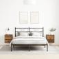 Preview: Wand-Nachttische 2 Stk. Altholz-Optik 38x34x40 cm