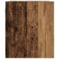 Preview: Wand-Nachttische 2 Stk. Altholz-Optik 38x34x40 cm