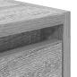Preview: Wand-Nachttisch Grau Sonoma 38x34x40 cm