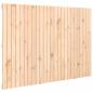 Preview: Wand-Kopfteil 159,5x3x110 cm Massivholz Kiefer