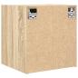 Preview: Wand-Nachttische 2 Stk. Sonoma-Eiche 38x34x40 cm
