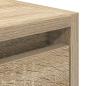 Preview: Wand-Nachttische 2 Stk. Sonoma-Eiche 38x34x40 cm