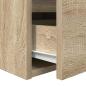 Preview: Wand-Nachttische 2 Stk. Sonoma-Eiche 38x34x40 cm