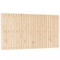 Preview: Wand-Kopfteil 159,5x3x90 cm Massivholz Kiefer
