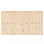 Preview: Wand-Kopfteil 159,5x3x90 cm Massivholz Kiefer