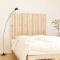 Preview: ARDEBO.de - Wand-Kopfteil 140x3x110 cm Massivholz Kiefer