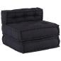 Preview: ARDEBO.de - Pouf Modular Anthrazit 70x70x54 cm Stoff