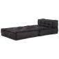Preview: Pouf Modular Anthrazit 70x70x54 cm Stoff