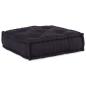 Preview: Pouf Modular Anthrazit 70x70x54 cm Stoff