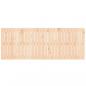 Preview: Wand-Kopfteil 159,5x3x60 cm Massivholz Kiefer