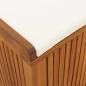 Preview: Outdoor-Kissenbox 150x50x60,5 cm Massivholz Akazie