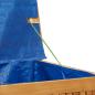 Preview: Outdoor-Kissenbox 90x50x60,5 cm Massivholz Akazie