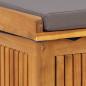 Preview: Outdoor-Kissenbox 60x50x61 cm Massivholz Akazie