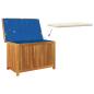 Preview: Outdoor-Kissenbox 90x50x60,5 cm Massivholz Akazie